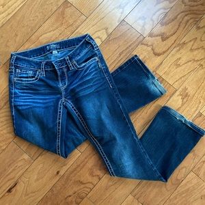 Silver Buckle Jeans